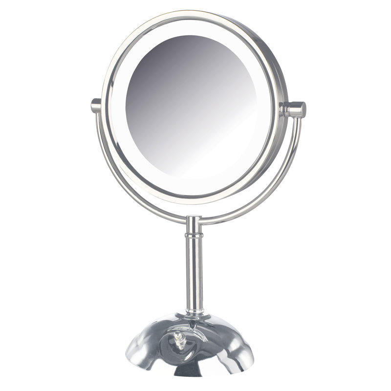 Symple Stuff Dual Sided Lighted LED Vanity Mirror & Reviews Wayfair